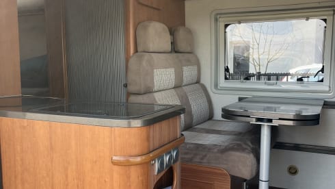 3-seater Adria Mobil bus from 2012