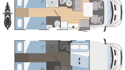 5 berth Rimor Evo 95 Auto from 2024