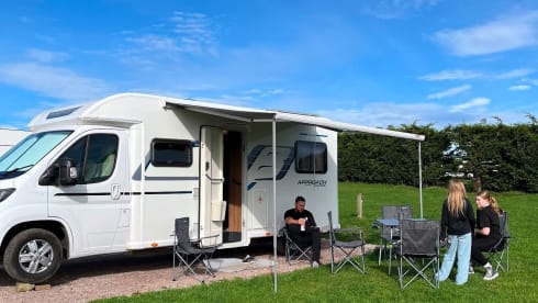 Henry's Motorhome Holidays  – 6 berth Bailey semi-integrated from 2017