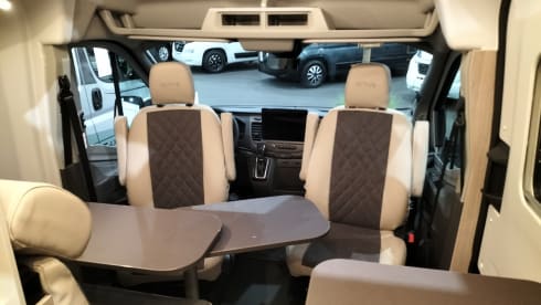 Brand new Ford bus from 2023