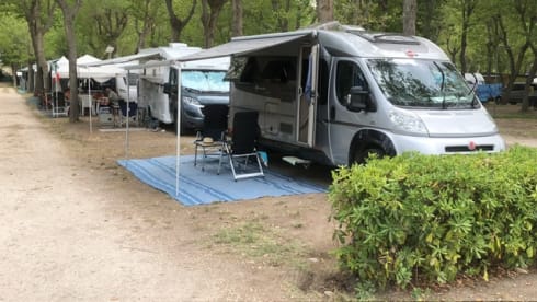 Krachtpatser met 180 PK – 2p Bürstner semi-integraal (2014)