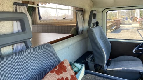 Affascinante Volkswagen d'epoca con 5 posti letto 