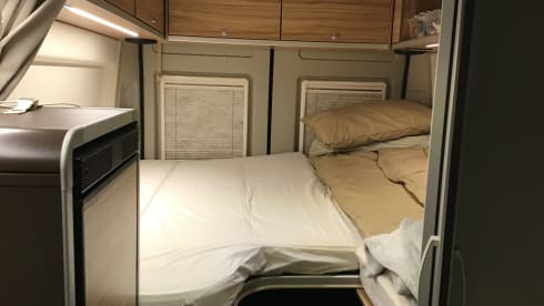 The Van – 4 berth Hymer campervan from 2018