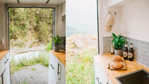 Jeff Benzos – Self-sufficient adventure Mercedes Sprinter for winter and summer