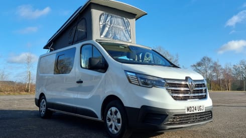 4 berth Trafic campervan - perfect for family adventures