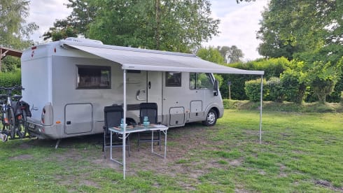 Rik’s camper  – 4p Bürstner integrated uit 2007