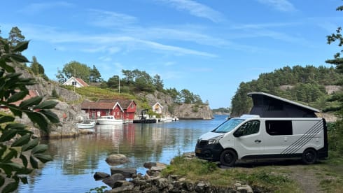 SchaafBus – Cozy campervan with sleeping pop-up roof 