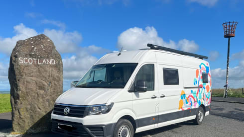 Shroomie – 2 berth Volkswagen crafter campervan