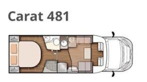 As good as new MC Louis 481 Semi-integrated for rent
