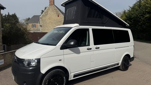 4 berth Volkswagen campervan from 2014