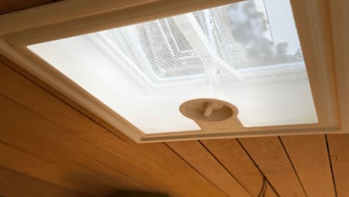 Unique, off-grid Ford Transit for two people