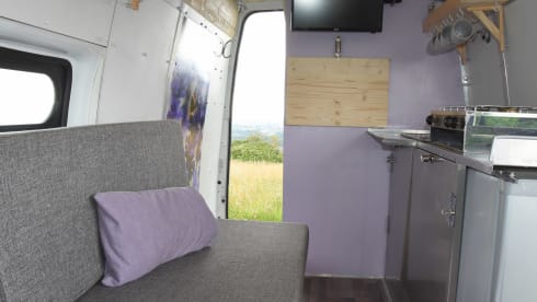 Lavender – 2/3 Berth Loo, Shower, Solar ideal Festivals & Off Grid