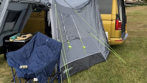 Goldbug – Stunning Luxury VW - Sleeps 4 with awning