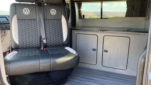 4 berth Volkswagen Transporter from 2016