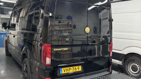 Crafter Zwart – 3p Volkswagen bus uit 2020
