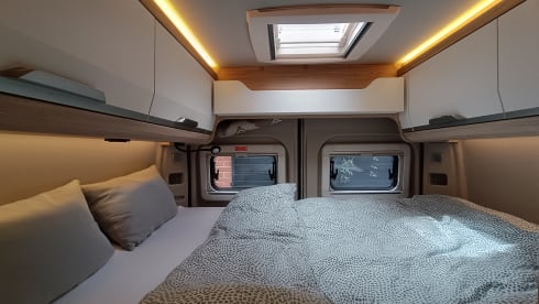 Comfortable Knaus Camper – For a carefree and comfortable road trip!