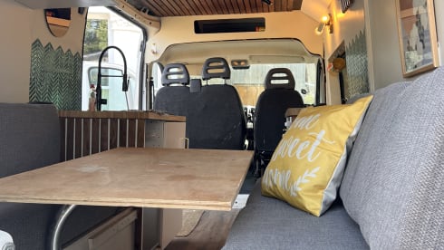 Luv Shack – 3 berth Peugeot campervan from 2016