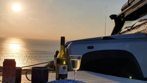 Silver Belle – Land Rover Camper for couples and family's. 4x4 for Wild camping adventure