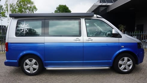 California  – Fijne Volkswagen camper 4p