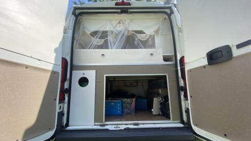Haast kan de klere krijgen – Fiat bus camper for 2 people