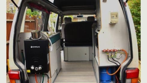 Jerry – 4berth VW T4 Hightop - a great option for couples or familes 