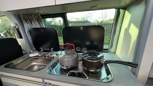 Bilbo – (VW001) 2021 VW T6 2 berth Bilbo's Camper van with heating