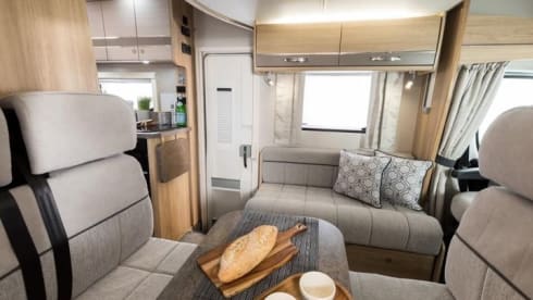 Peggy – Elddis Autoquest 196. New 2024 luxury 6 berth motorhome. Known as ''Peggy''