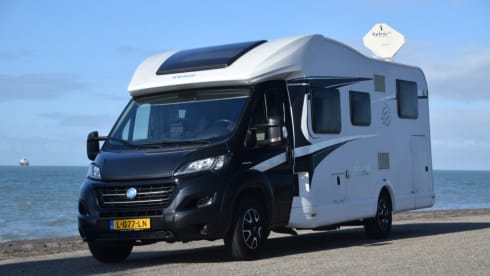 Broem – 4p Knaus semi-integrated uit 2017