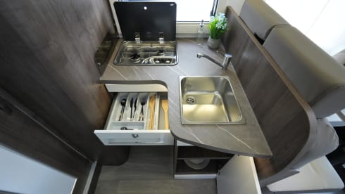 3. Ford Benimar Cocoon 463 for 4 persons (model 2022)