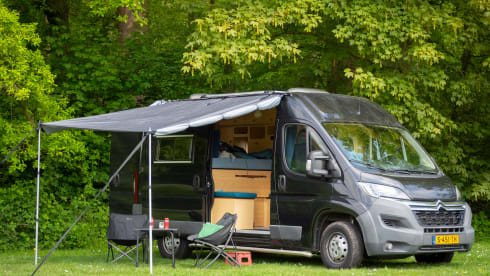 Two-person Citroen self-build camper