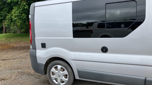 4 berth Renault campervan 2014