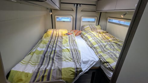 Antonio – Längsschläfer für 2 Erwachsene und bis zu 2 Kinder