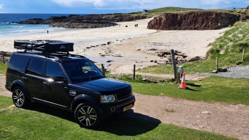 Disco – Land Rover 2p con tenda sul tetto 
