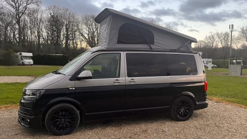 4 berth Volkswagen campervan from 2018