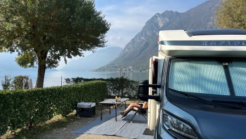 4p Rapido camper