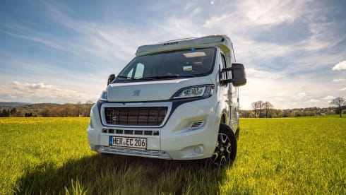 enjoycamper2 – KNAUS VAN TI 650 MEG PARTIALLY INTEGRATED TOP EQUIPMENT IDEAL FOR COUPLES