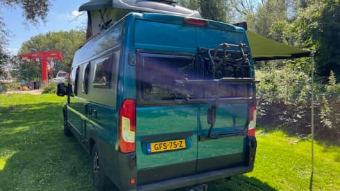 Lovely Hymer bus camper (with lifting roof?!)