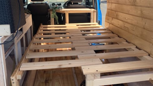 The Pickle Jar – 2 berth Volkswagen campervan from 2011