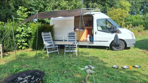 Freddie – Avonturieren met Freddie! 🐾 camperzelfbouwpaleisje met 200cm bed. 