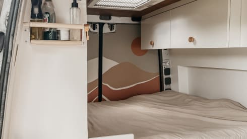 Mercy – Mercedes camper van for 3 persons