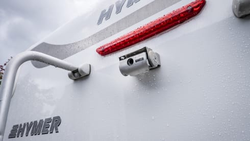 Happy Hymer family camper (automatic) for 4 people B driving license