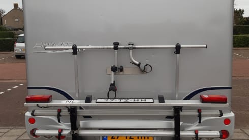 2 person Hymer with length beds