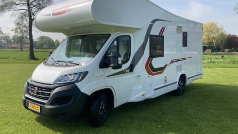 Ideale familiecamper! – Neat 7p Challenger alcove from 2021