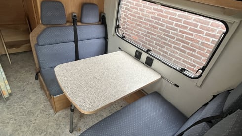 6 persoons gezinscamper – Fiat Alcove a 6 posti del 1998