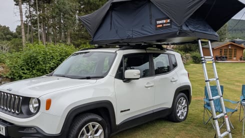 Jeep – Coffre de rangement pour Jeep Renegade avec auvent