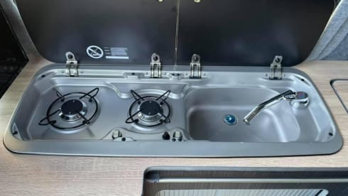 Bentley  – Gorgeous Blackberry VW T6 Campervan with Starlight Ceiling 
