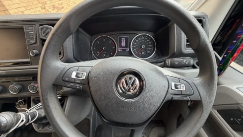 Crafty Crafter – 3 berth Volkswagen campervan from 2018
