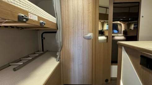 Spacious Sunlight alcove 6p from 2018
