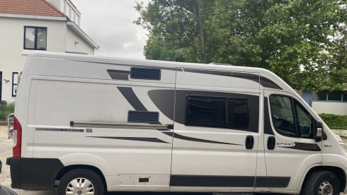 Modernes Fiat Ducati Wohnmobil