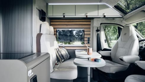 Ride Your Own Story – Hymer Grand Canyon - Spacious and compact for 4 people